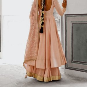 Pink Anarkali Set